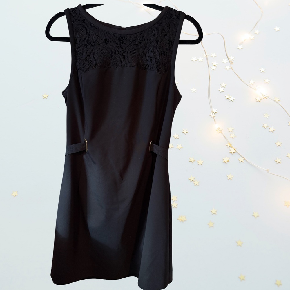 French Connection Black Sleeveless Mini Dress/EUC